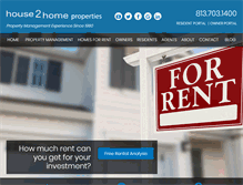 Tablet Screenshot of ontimerents.com